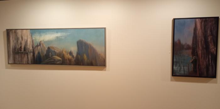 Exposición ‘Hombres de azul oscuro’, de Ignacio Fortún, en el Museo Juan Cabré