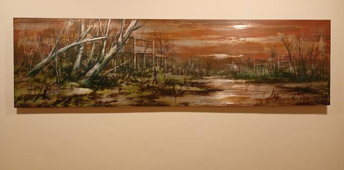 Exposición ‘Hombres de azul oscuro’, de Ignacio Fortún, en el Museo Juan Cabré