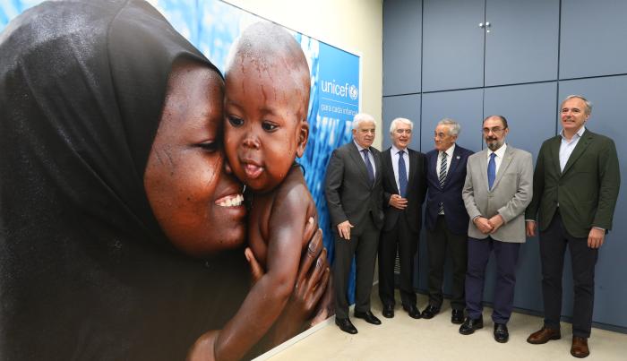 Inauguración de la nueva oficina de UNICEF Aragón