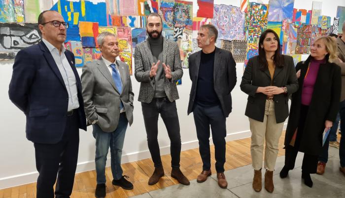 Inauguración de la exposición “Cada loco con su tema”, de ATADES, en el IAACC Pablo Serrano