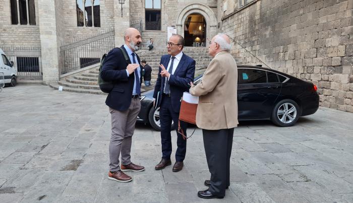 Felipe Faci, Víctor Lucea y Guillermo Fatás