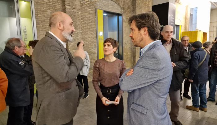 Víctor Lucea, Marta Sánchez y Julio Ramón