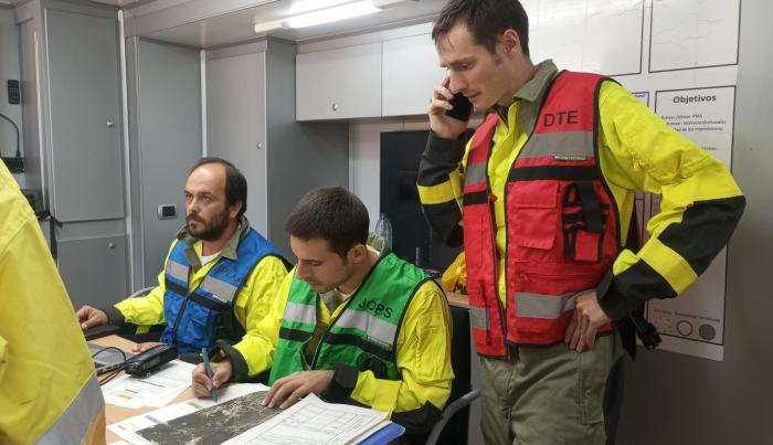 Simulacro en HUESCA