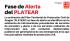 ALERTA PLATEAR