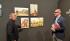 Presentación de la exposición 'Destino democracia', de Silvia de Félix, en el IAACC Pablo Serrano.