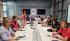 Imagen del CECOP de este jueves por la tarde, en la Sala de Crisis del 112.