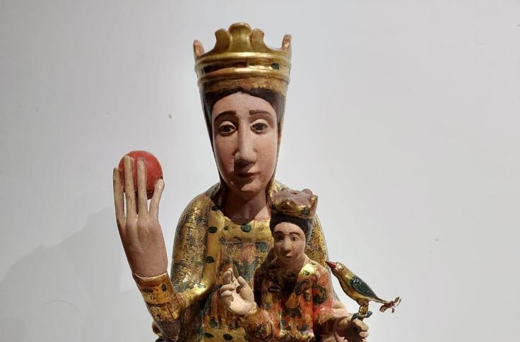 Restauración de la Virgen de la Liena