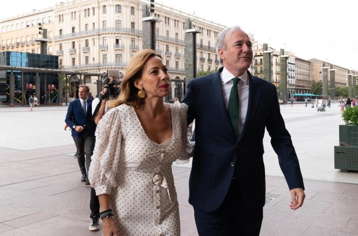 Visita institucional al Ayuntamiento de Zaragoza