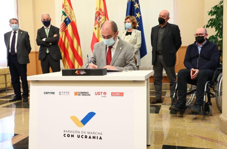 Aragón en marcha con Ucrania