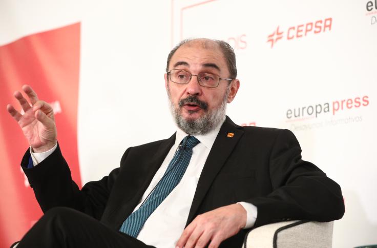 El Presidente de Aragón, en el Desayuno Informativo de Europa Press en Madrid