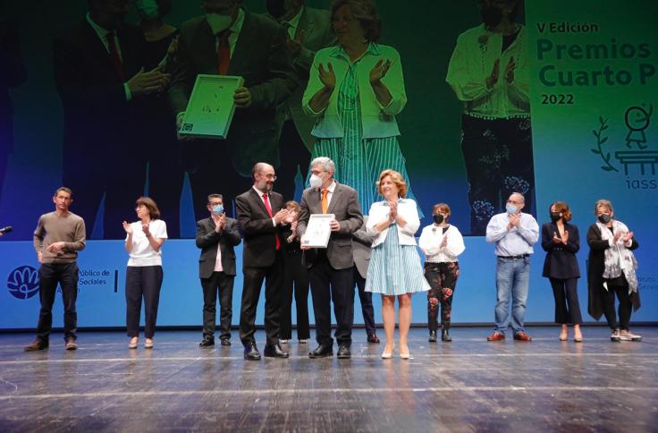Imágenes de la entrega de los Premios Cuarto Pilar en su V Edición
