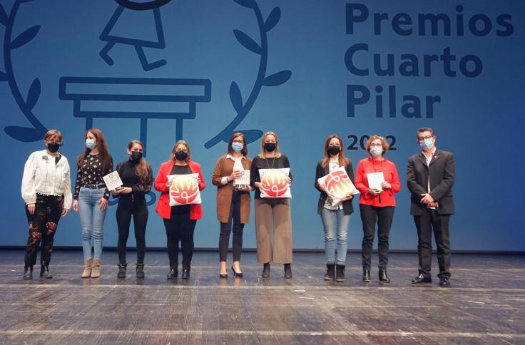 Imágenes de la entrega de los Premios Cuarto Pilar en su V Edición