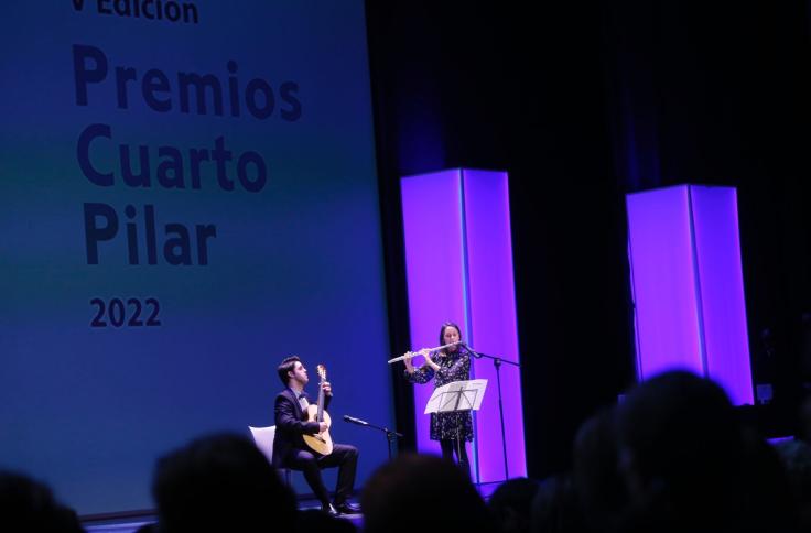 Imágenes de la entrega de los Premios Cuarto Pilar en su V Edición