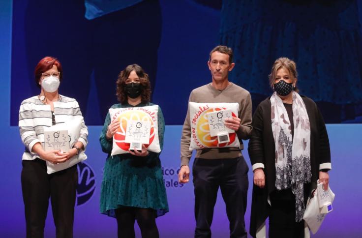 Imágenes de la entrega de los Premios Cuarto Pilar en su V Edición