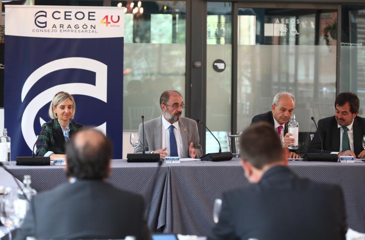 Consejo Empresarial y Comité Ejecutivo de CEOE Aragón