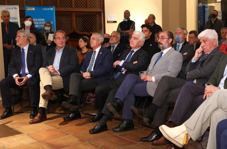 Inauguración de la nueva oficina de UNICEF Aragón
