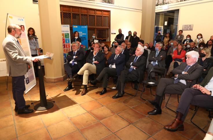 Inauguración de la nueva oficina de UNICEF Aragón