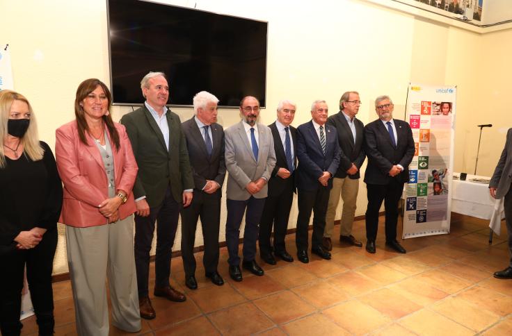 Inauguración de la nueva oficina de UNICEF Aragón