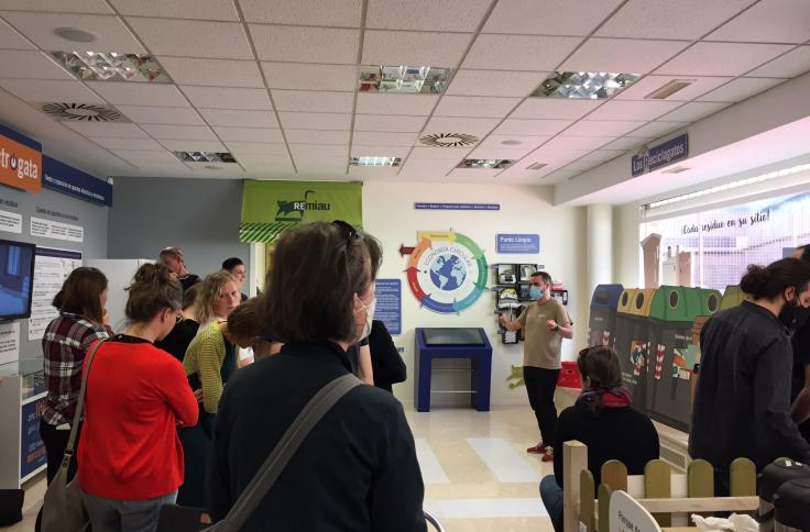 Los socios del proyecto Interreg Europe CECI visitan el Aula de Medio Ambiente Urbano