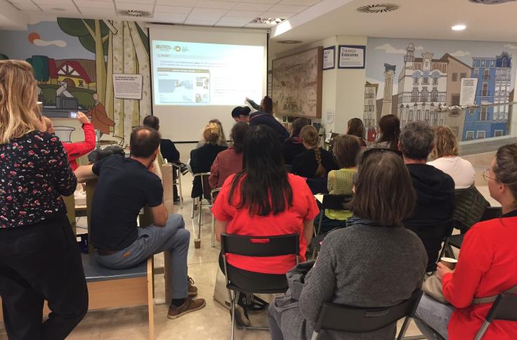 Los socios del proyecto Interreg Europe CECI visitan el Aula de Medio Ambiente Urbano