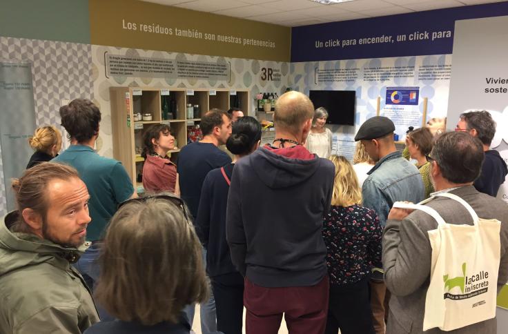 Los socios del proyecto Interreg Europe CECI visitan el Aula de Medio Ambiente Urbano