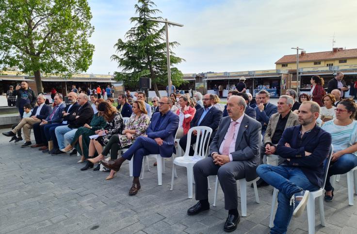 Inauguración de la Feria del Libro de Teruel