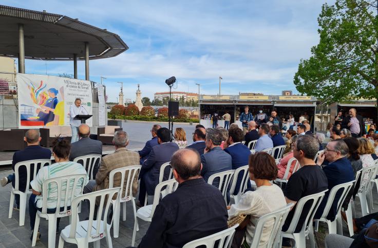 Inauguración de la Feria del Libro de Teruel