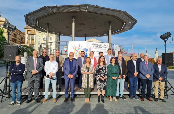 Inauguración de la VII Feria del Libro y el Cómic de Teruel