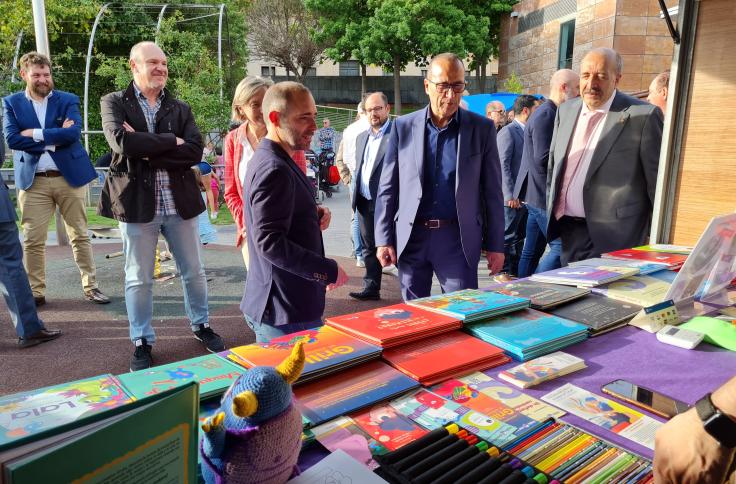 Inauguración de la VII Feria del Libro y el Cómic de Teruel