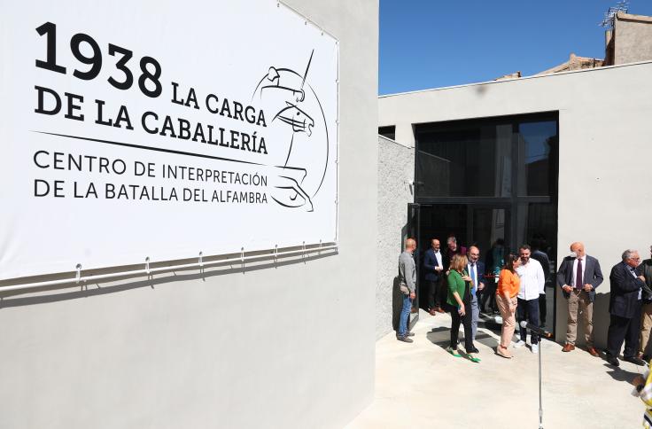 Inauguración del Centro de Interpretación de la batalla de Alfambra en Villarquemado