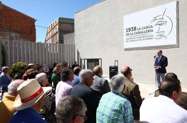 Inauguración del Centro de Interpretación de la batalla de Alfambra en Villarquemado