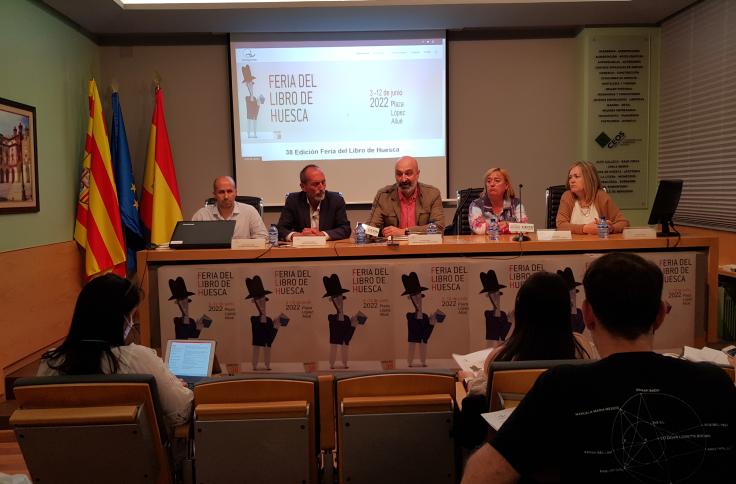 Presentación de la Feria del Libro de Huesca