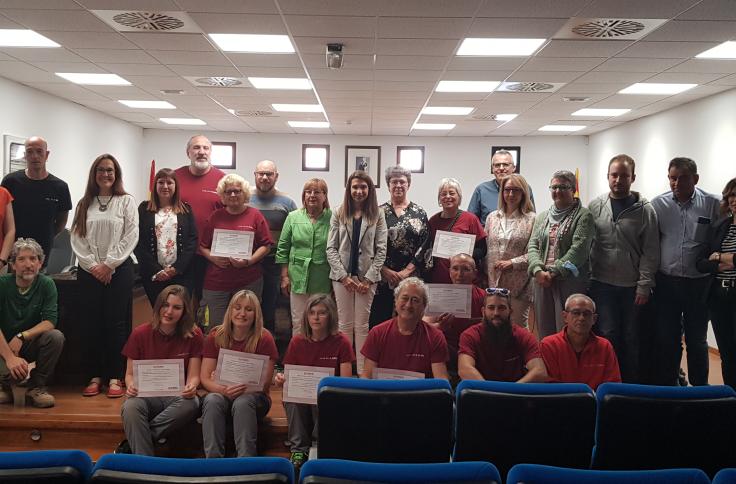 Clausura del Taller de Empleo Matarranya Arqueológico