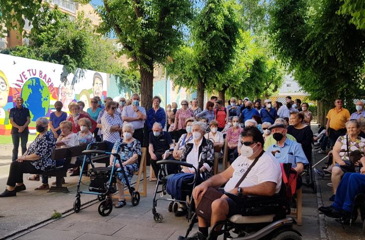 Celebración de fin de curso del Hogar de Mayores del IASS en Huesca