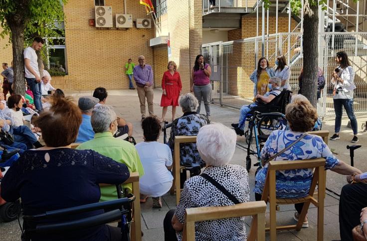 Celebración de fin de curso del Hogar de Mayores del IASS en Huesca