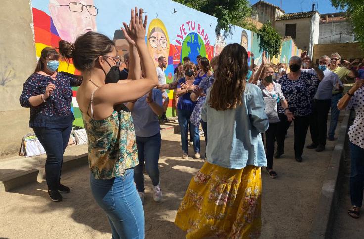 Celebración de fin de curso del Hogar de Mayores del IASS en Huesca