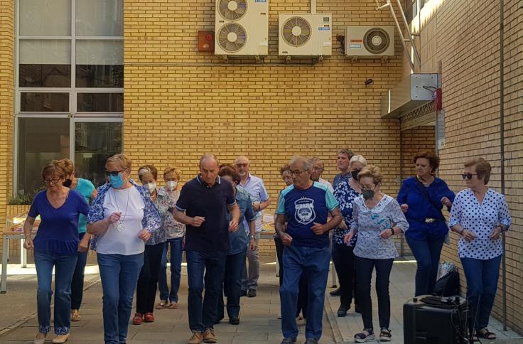Celebración de fin de curso del Hogar de Mayores del IASS en Huesca