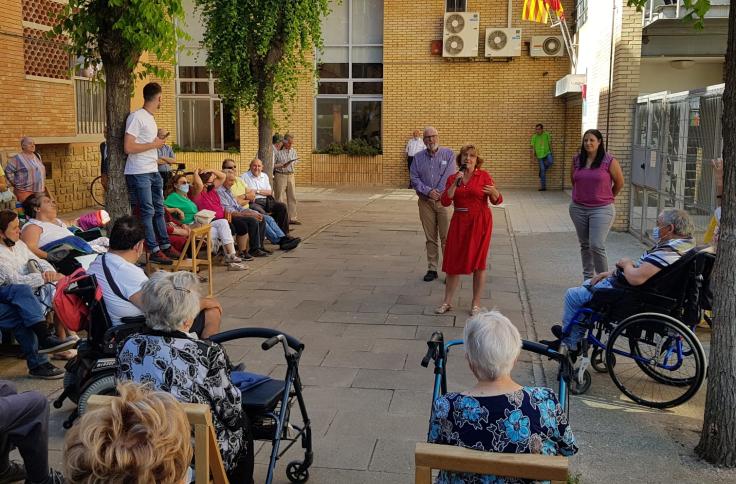 Celebración de fin de curso del Hogar de Mayores del IASS en Huesca