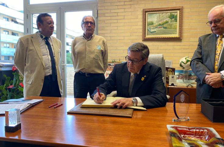 Aliaga asiste al XLIII Encuentro de Aragoneses en el Exterior