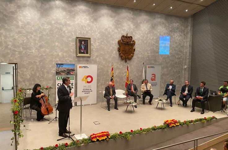 Aliaga asiste al XLIII Encuentro de Aragoneses en el Exterior