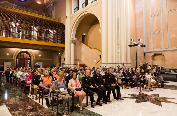 Ceremonia de entrega de las Placas al Mérito de la Protección Civil 2021