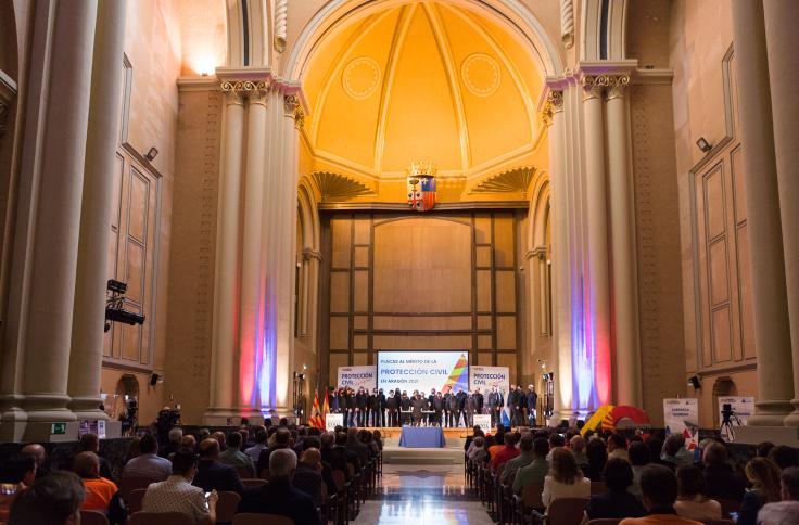 Ceremonia de entrega de las Placas al Mérito de la Protección Civil 2021