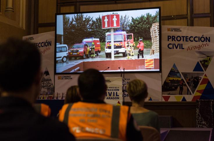 Ceremonia de entrega de las Placas al Mérito de la Protección Civil 2021