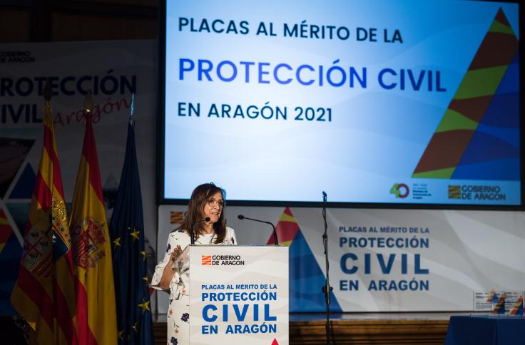 Ceremonia de entrega de las Placas al Mérito de la Protección Civil 2021