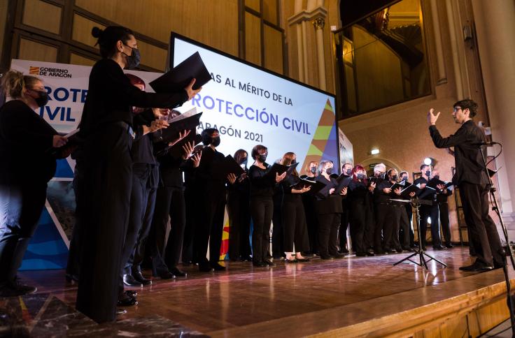 Ceremonia de entrega de las Placas al Mérito de la Protección Civil 2021