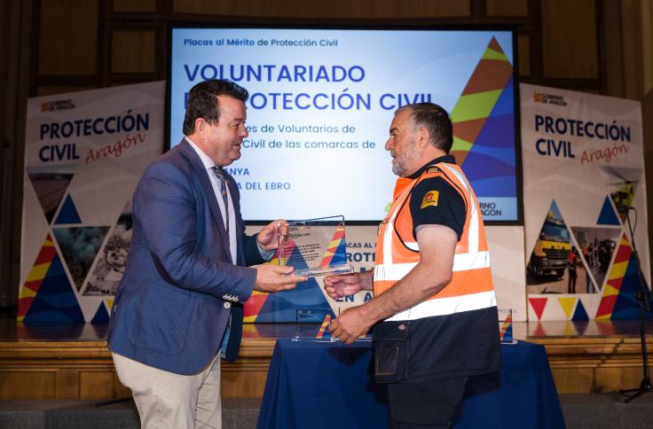 Ceremonia de entrega de las Placas al Mérito de la Protección Civil 2021