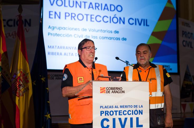 Ceremonia de entrega de las Placas al Mérito de la Protección Civil 2021