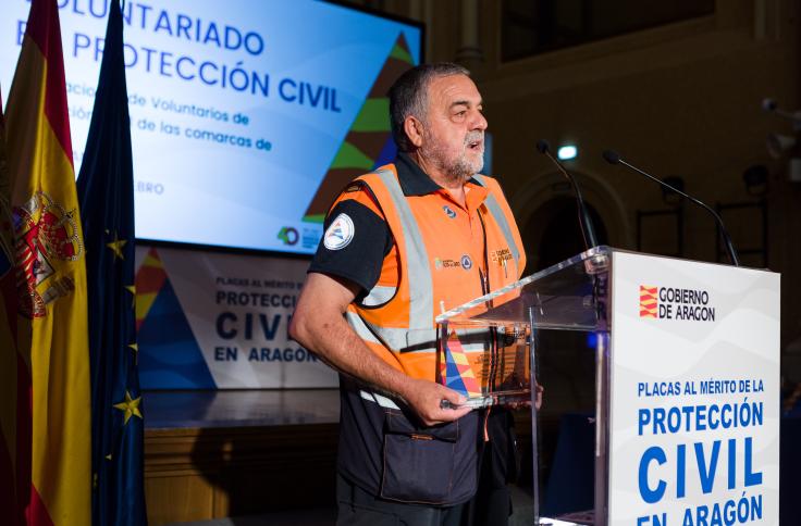 Ceremonia de entrega de las Placas al Mérito de la Protección Civil 2021