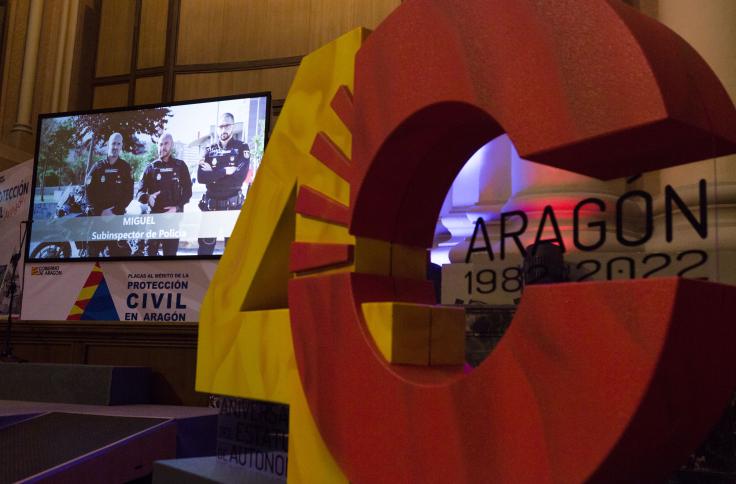 Ceremonia de entrega de las Placas al Mérito de la Protección Civil 2021