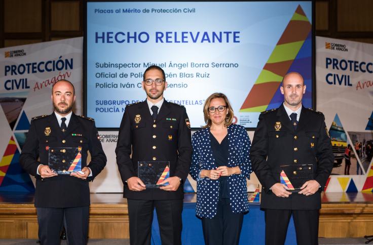 Ceremonia de entrega de las Placas al Mérito de la Protección Civil 2021